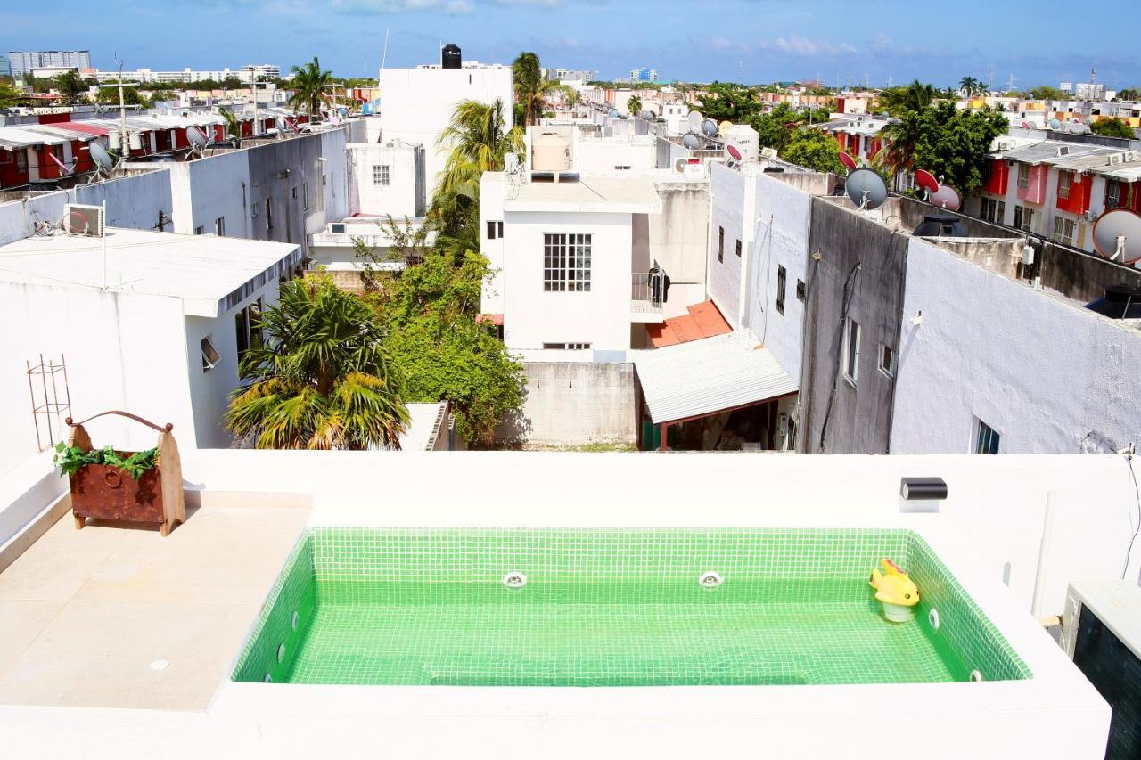 Habitacion, Jacuzzi Rooftop, Gran Wi-Fi Cancún Exterior foto